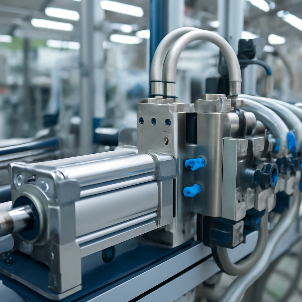 Ritmo sem trancos na automação: como a regulagem de fluxo define o tempo de ciclo na pneumática industrial